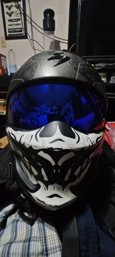 Review photo – Scorpion Covert-X / EXO-Combat Evo / EXO-Combat Replacement Visor