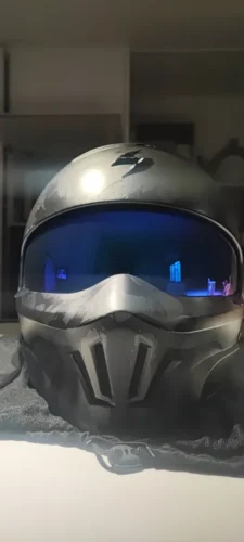 Review photo – Scorpion Covert-X / EXO-Combat Evo / EXO-Combat Replacement Visor