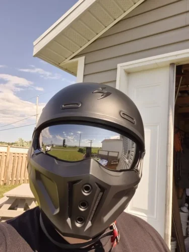 Review photo – Scorpion Covert-X / EXO-Combat Evo / EXO-Combat Replacement Visor