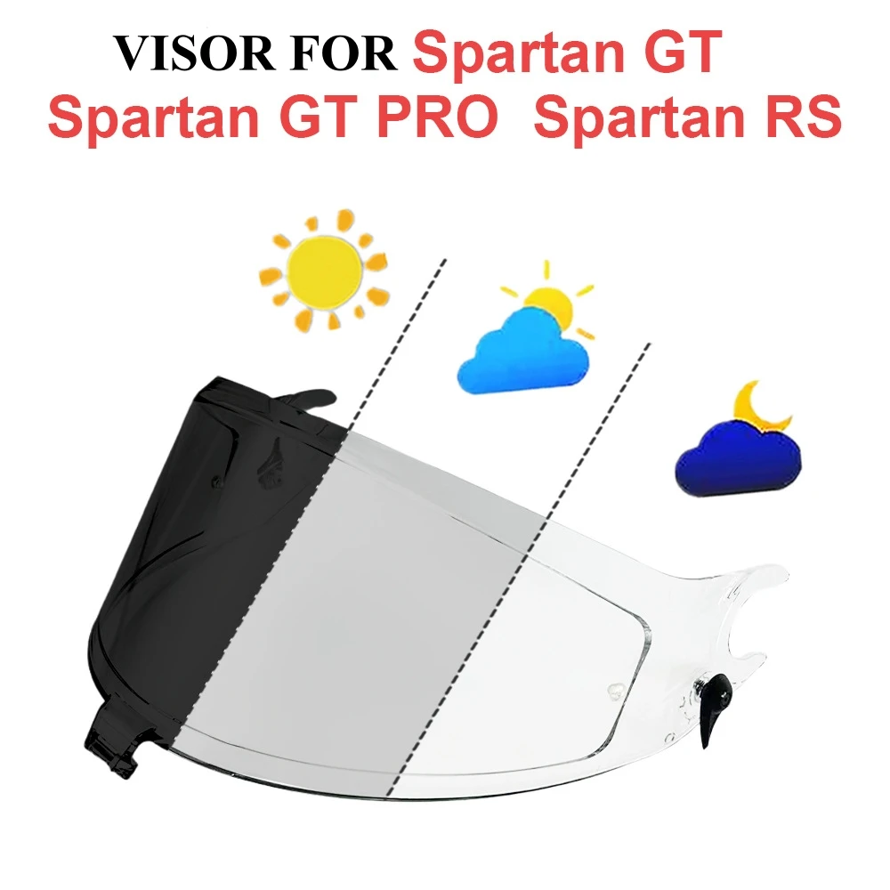 Shark Spartan GT Pro / Spartan GT / Spartan RS Photochromic Visor – photo 2