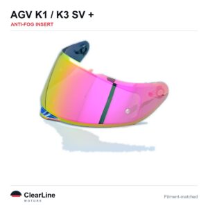 AGV K1 / K3 SV / K5 Anti-Fog Insert — Stops Visor Fogging