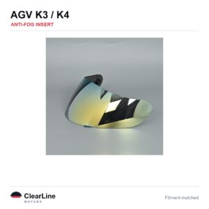 AGV K3 / K4 Anti-Fog Insert — Stops Visor Fogging