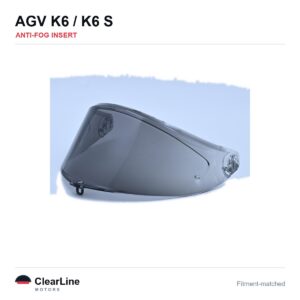 AGV K6 S / K6 Anti-Fog Insert — Stops Visor Fogging