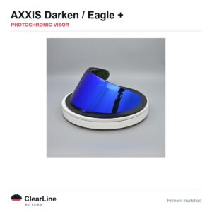 AXXIS Darken / Eagle SV / Eagle Photochromic Visor — Auto-Tint Day & Night