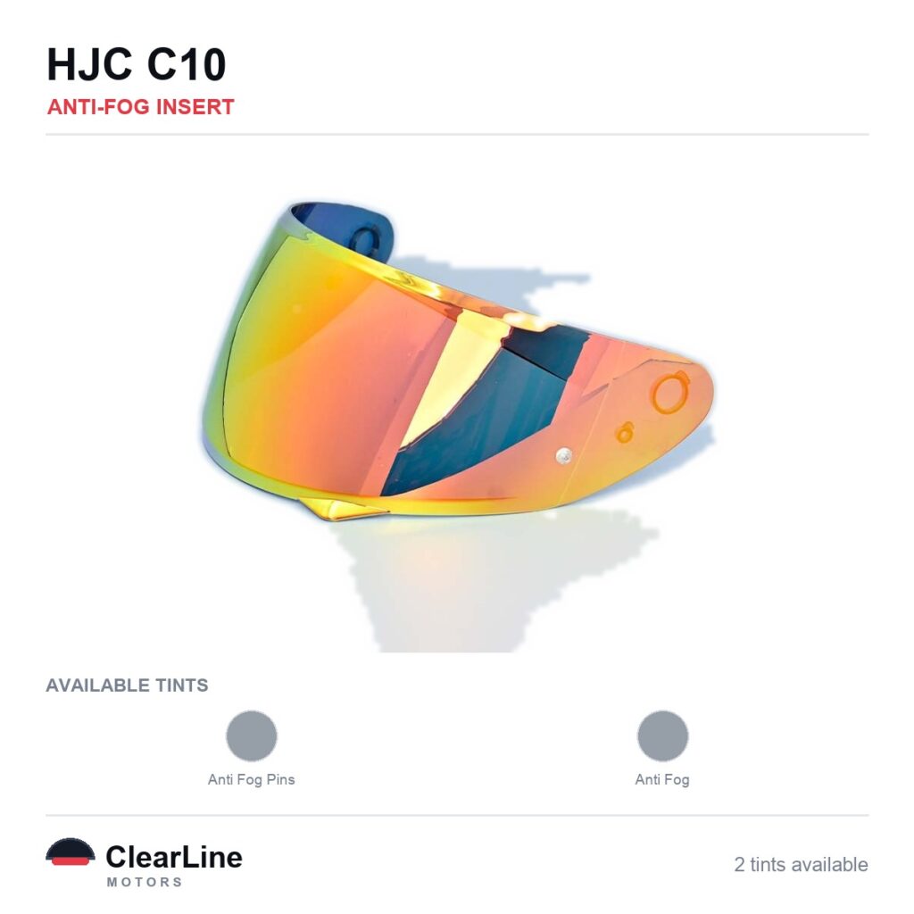 HJC C10 Anti-Fog Insert — Stops Visor Fogging