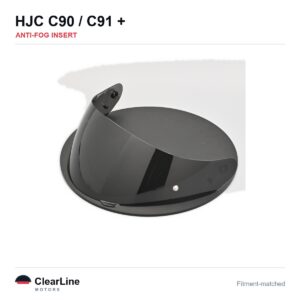 HJC C90 / C91 / C91N / CL-MAX 2 & more Anti-Fog Insert — Stops Visor Fogging