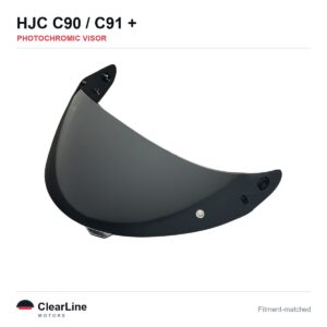 HJC C90 / C91 / C91N / CL-MAX 2 & more Photochromic Visor — Auto-Tint Day & Night