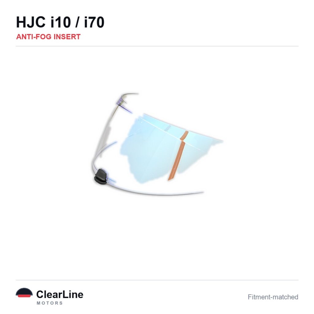 HJC i10 / i70 Anti-Fog Insert — Stops Visor Fogging