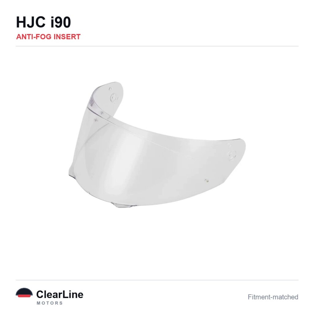 HJC i90 Anti-Fog Insert — Stops Visor Fogging