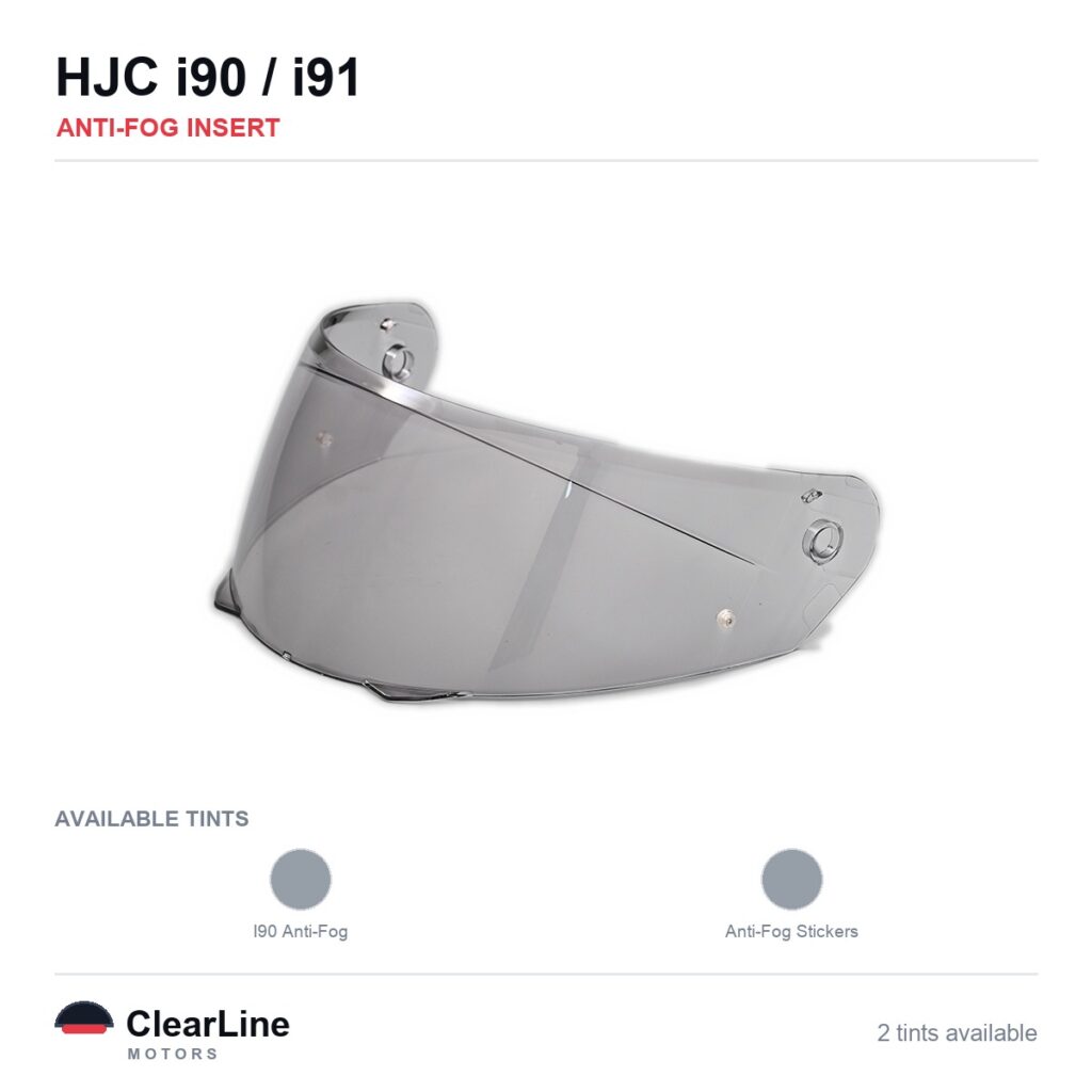 HJC i90 / i91 Anti-Fog Insert — Stops Visor Fogging