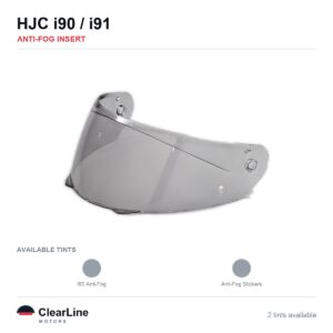 HJC i90 / i91 Anti-Fog Insert — Stops Visor Fogging