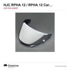 HJC RPHA 12 Carbon / RPHA 12 Anti-Fog Insert — Stops Visor Fogging