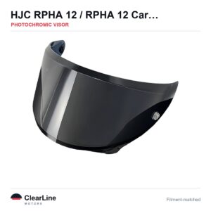HJC RPHA 12 Carbon / RPHA 12 / RPHA 12N Photochromic Visor — Auto-Tint Day & Night