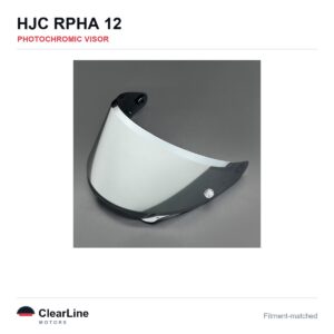 HJC RPHA 12 Photochromic Visor — Auto-Tint Day & Night