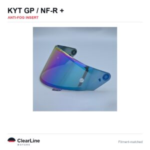KYT GP / NF-R / NXR Anti-Fog Insert — Stops Visor Fogging