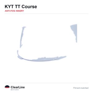 KYT TT Course Anti-Fog Insert — Stops Visor Fogging