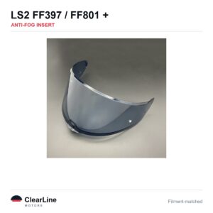 LS2 FF397 / FF801 / Vector Anti-Fog Insert — Stops Visor Fogging
