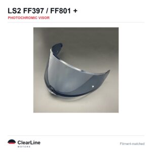LS2 FF397 / FF801 / Vector Photochromic Visor — Auto-Tint Day & Night