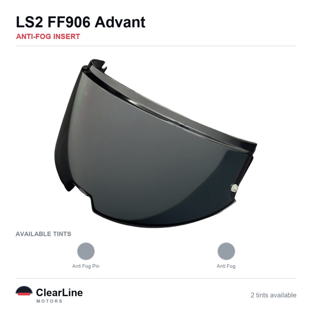 LS2 FF906 Advant Anti-Fog Insert — Stops Visor Fogging