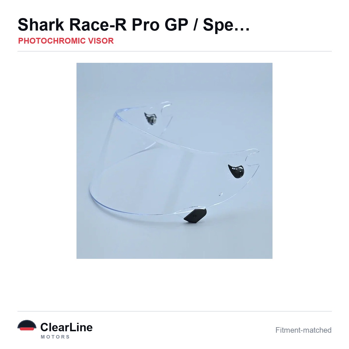 Shark Race-R Pro GP / Speed-R Photochromic Visor