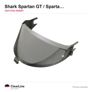 Shark Spartan GT Pro / Spartan GT / Spartan RS Anti-Fog Insert — Stops Visor Fogging
