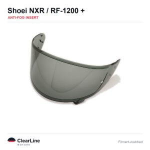 Shoei NXR / RF-1200 / X-14 / X-Spirit III & more Anti-Fog Insert — Stops Visor Fogging